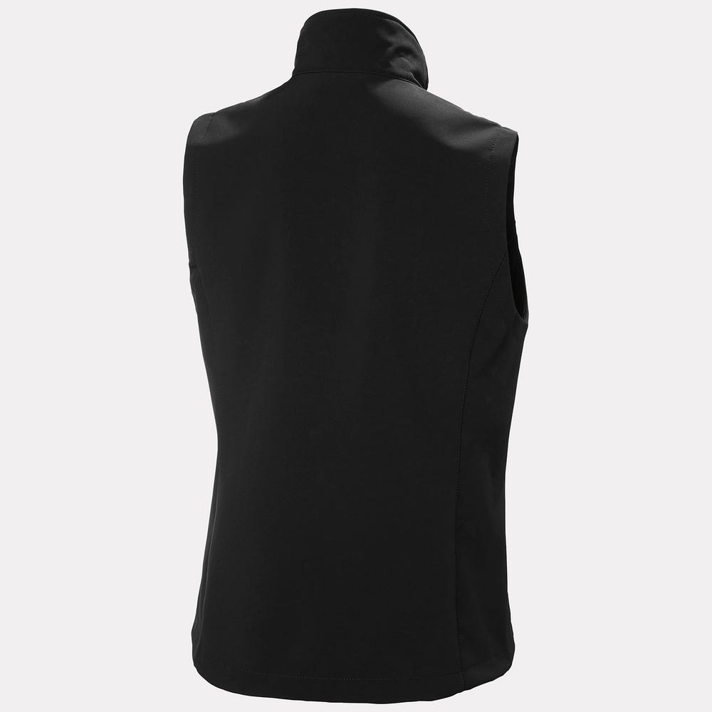 Women's Softshell Work Vest - Gray