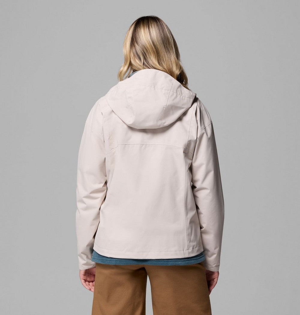 Women's Waterproof Rain Jacket - Coral