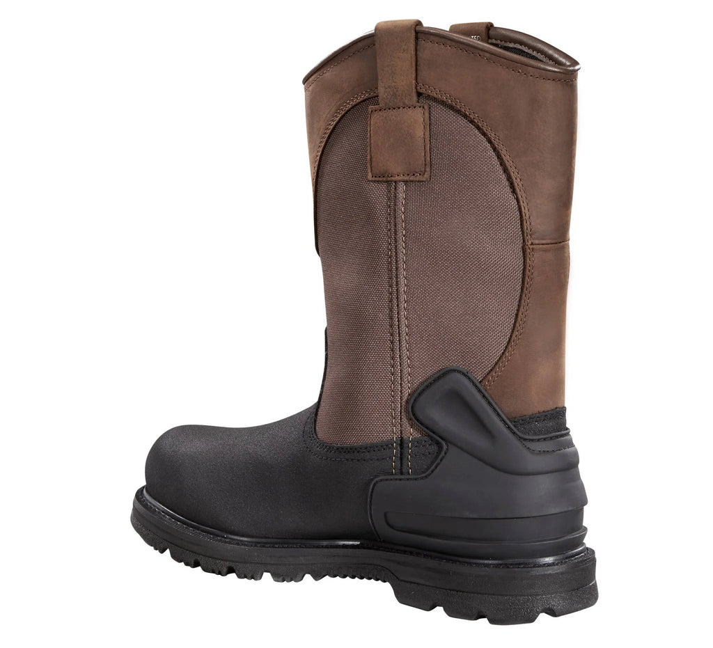Men's 11-Inch Insulated Steel Toe Pull-On Boot - Brown