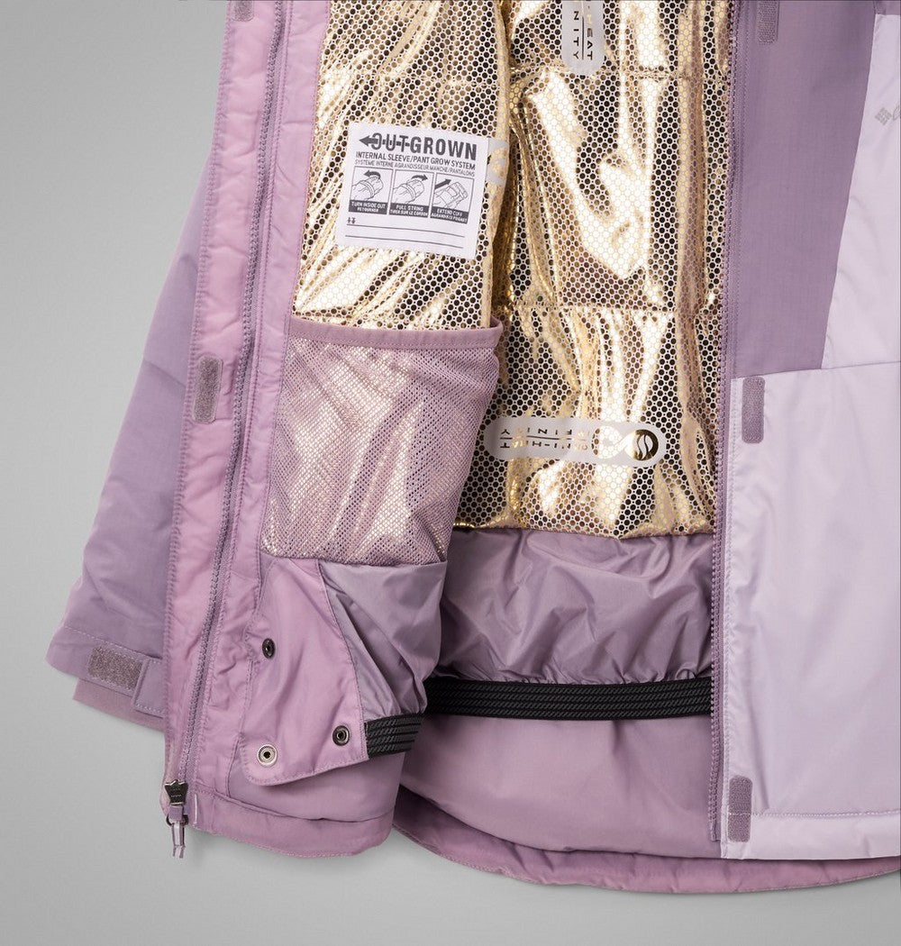 Girls' Waterproof Insulated Ski Jacket - Lavender