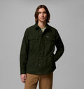 Men's Tall Fleece-Lined Shirt Jacket - Blue
