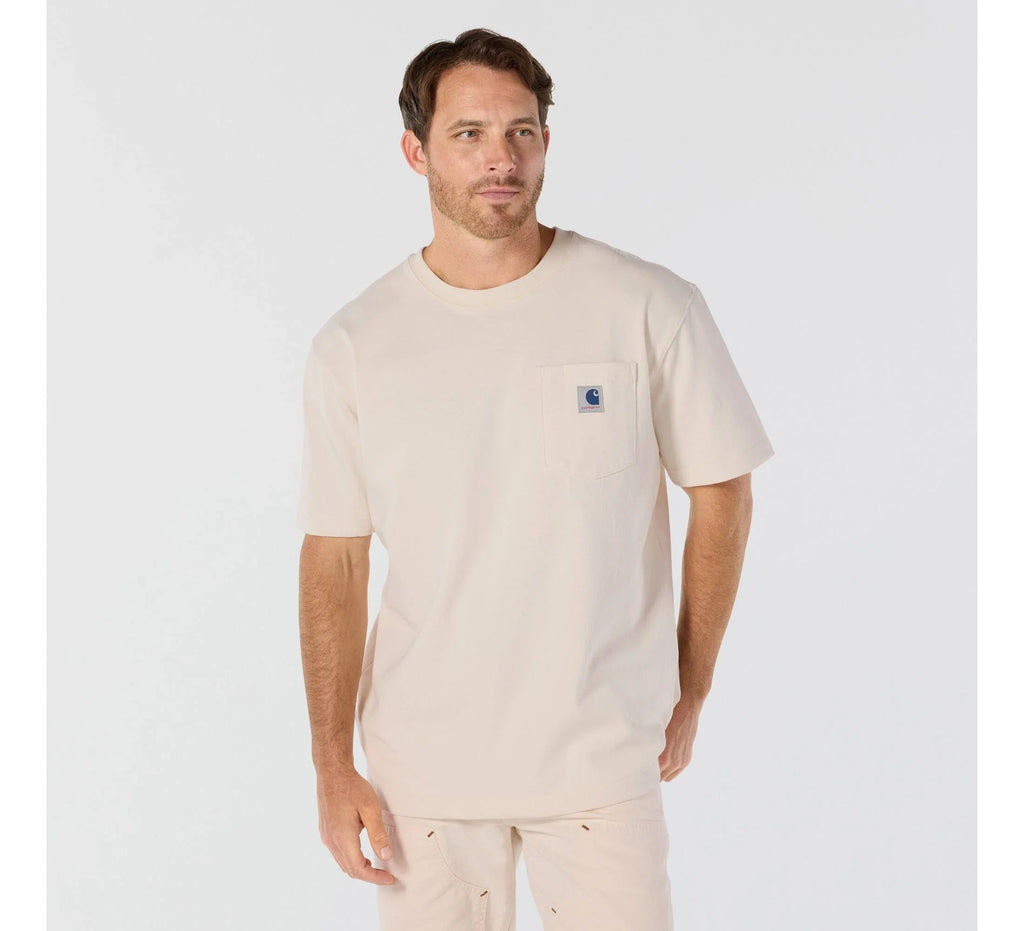 Men's Heavyweight Loose Painter T-Shirt - Chalk
