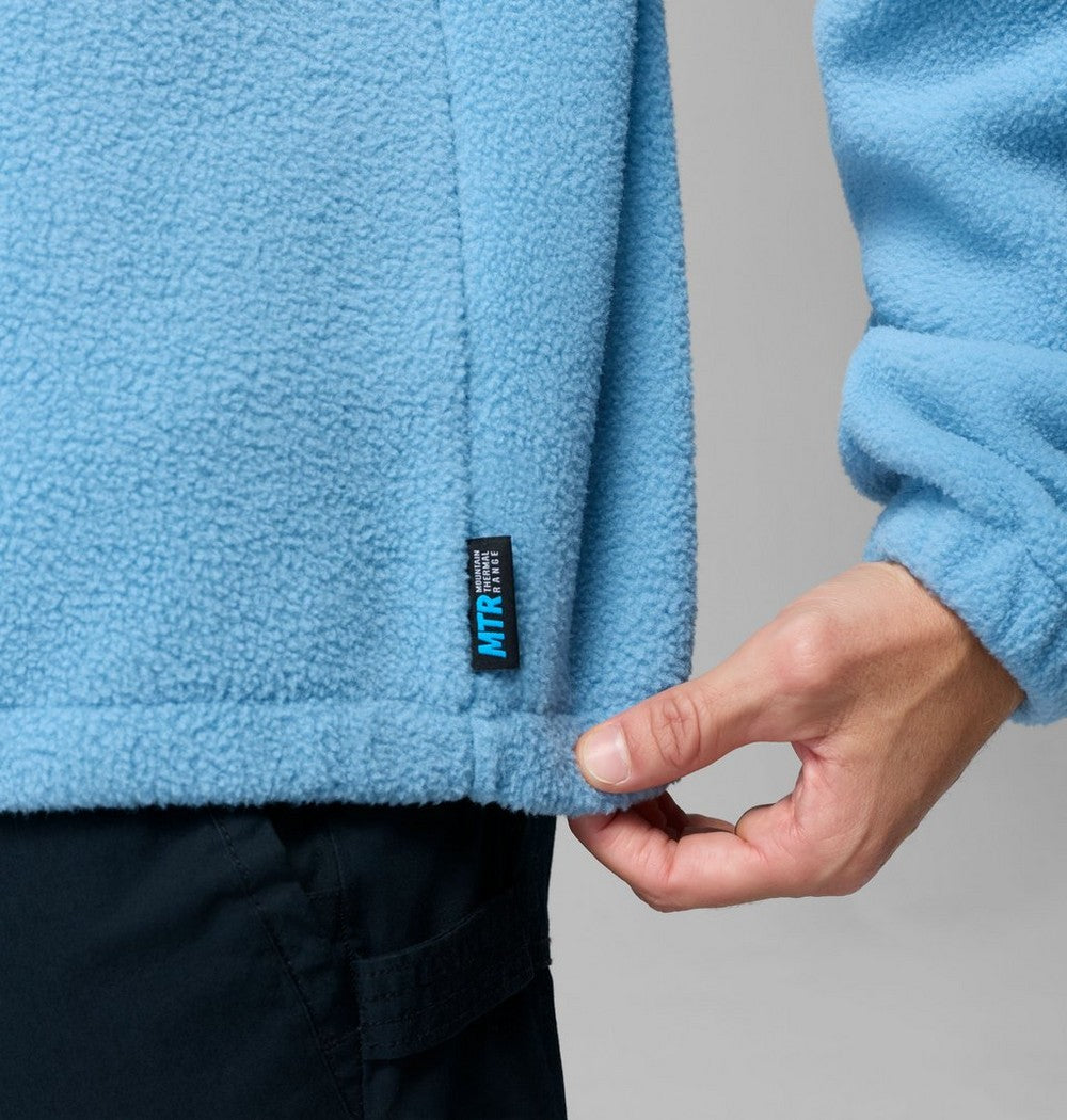 Men's Fleece Half-Zip Pullover - Dark Grey