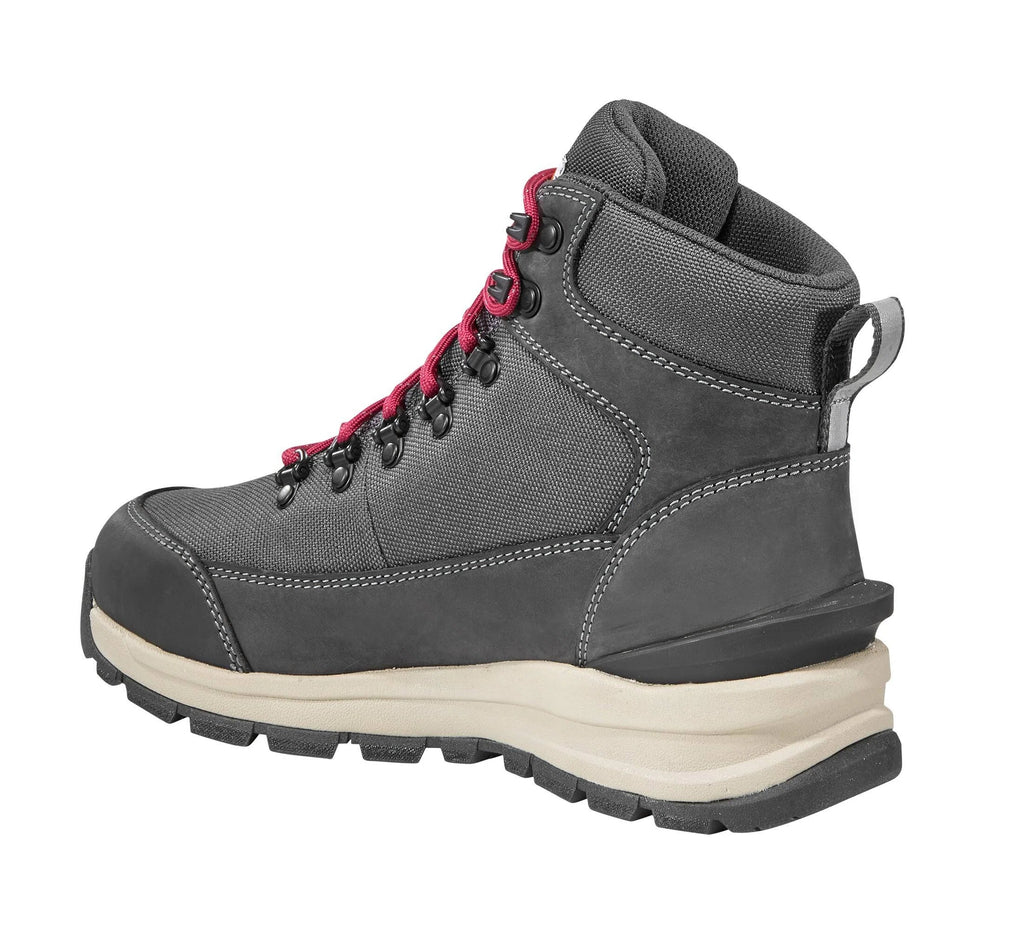 Women's Waterproof Nubuck Hiking Boot - Charcoal