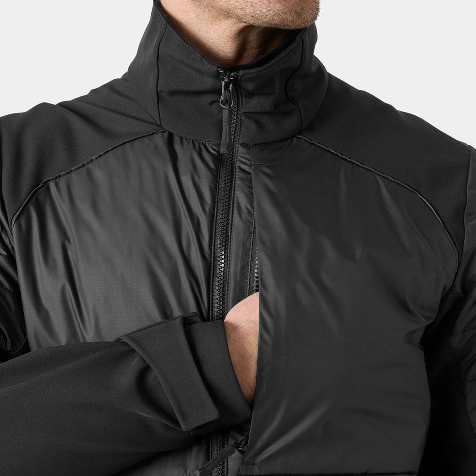 Insulated Softshell Work Jacket - Navy