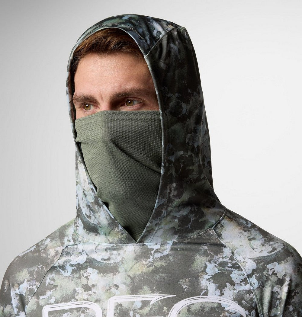 Men's Ventilated UPF 50 Sun Hoodie - Teal