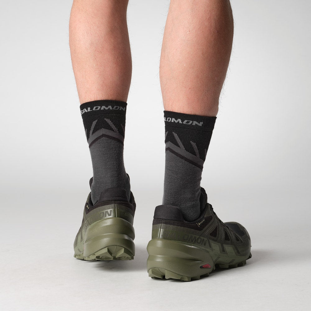 Men's Waterproof Trail Running Shoes - Black
