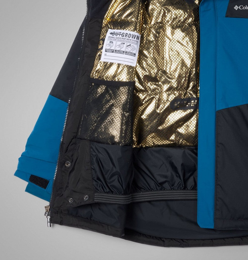 Boys' Waterproof Insulated Ski Jacket - Black