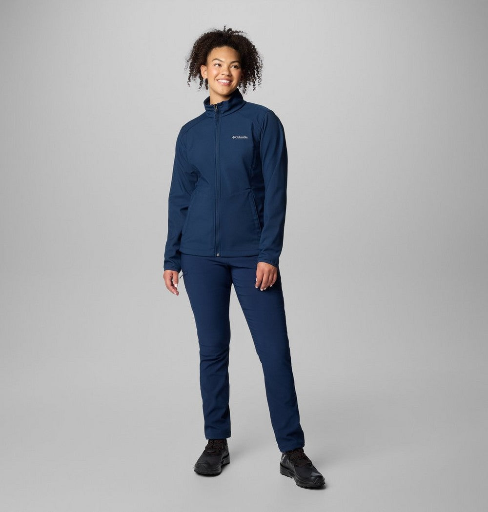 Women's Stretch Softshell Jacket - Blue