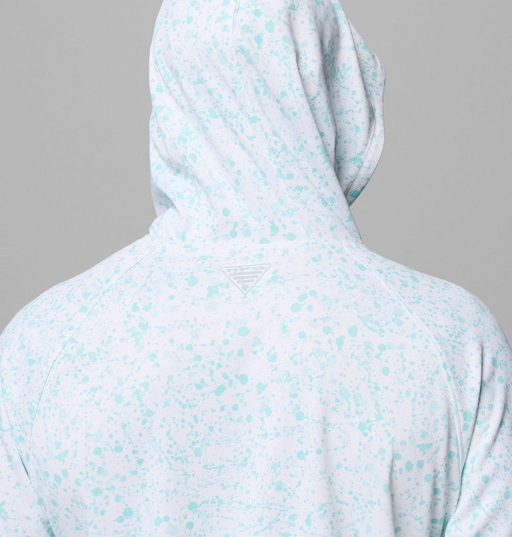 Men's Lightweight Sun Hoodie - White Splatter