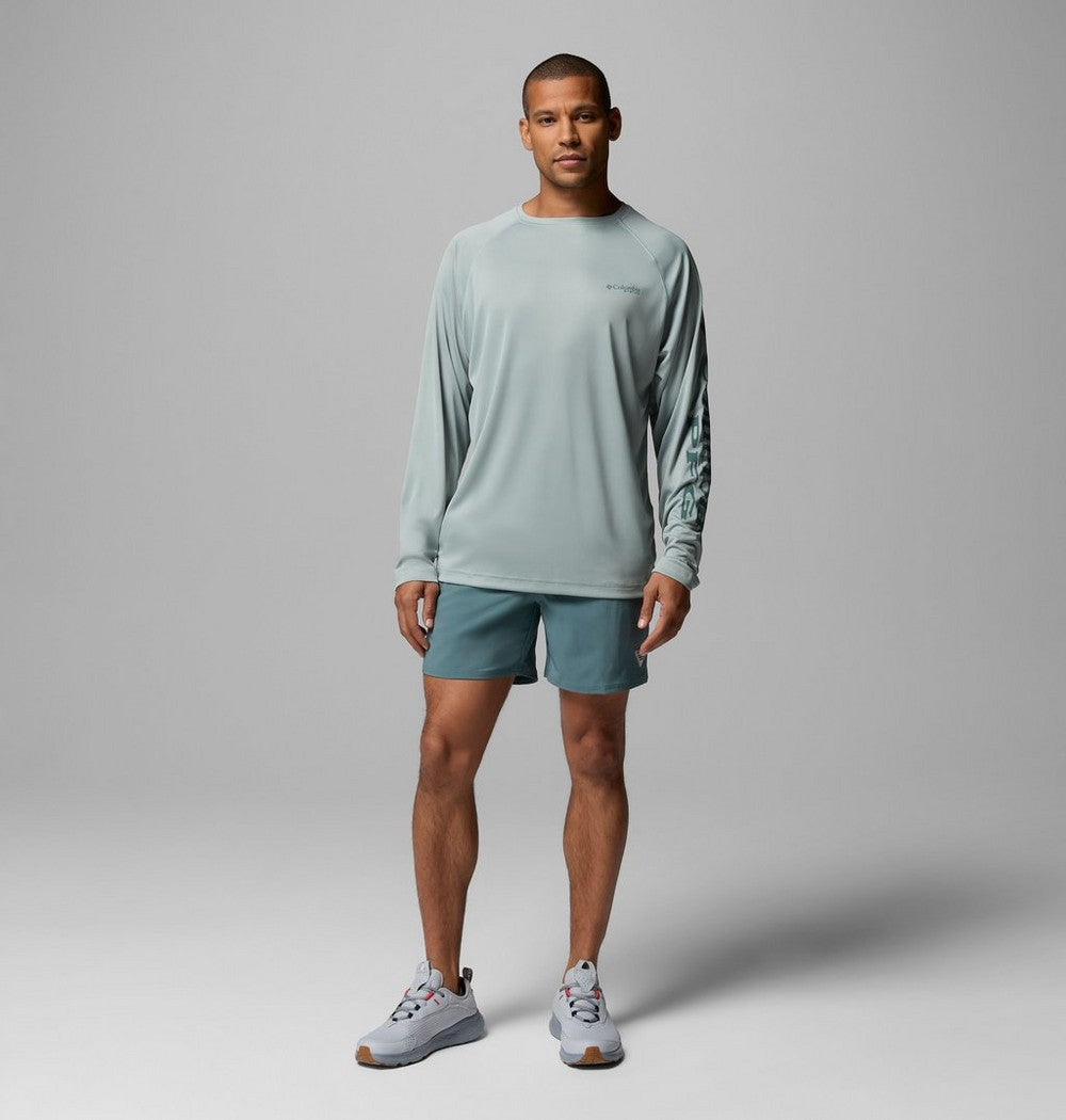 Men's Long-Sleeve Sun Protection Shirt - Gray