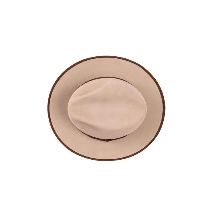 Gent By Potukly Fedora-White