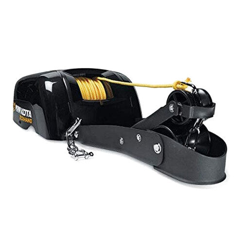 Minn Kota Deckhand 40 Electric Anchor Winch - 40 lb Capacity, 100 ft Nylon Rope, Horizontal Davit