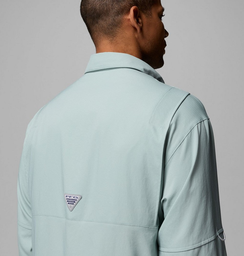 Men's Long-Sleeve Fishing Shirt - Teal