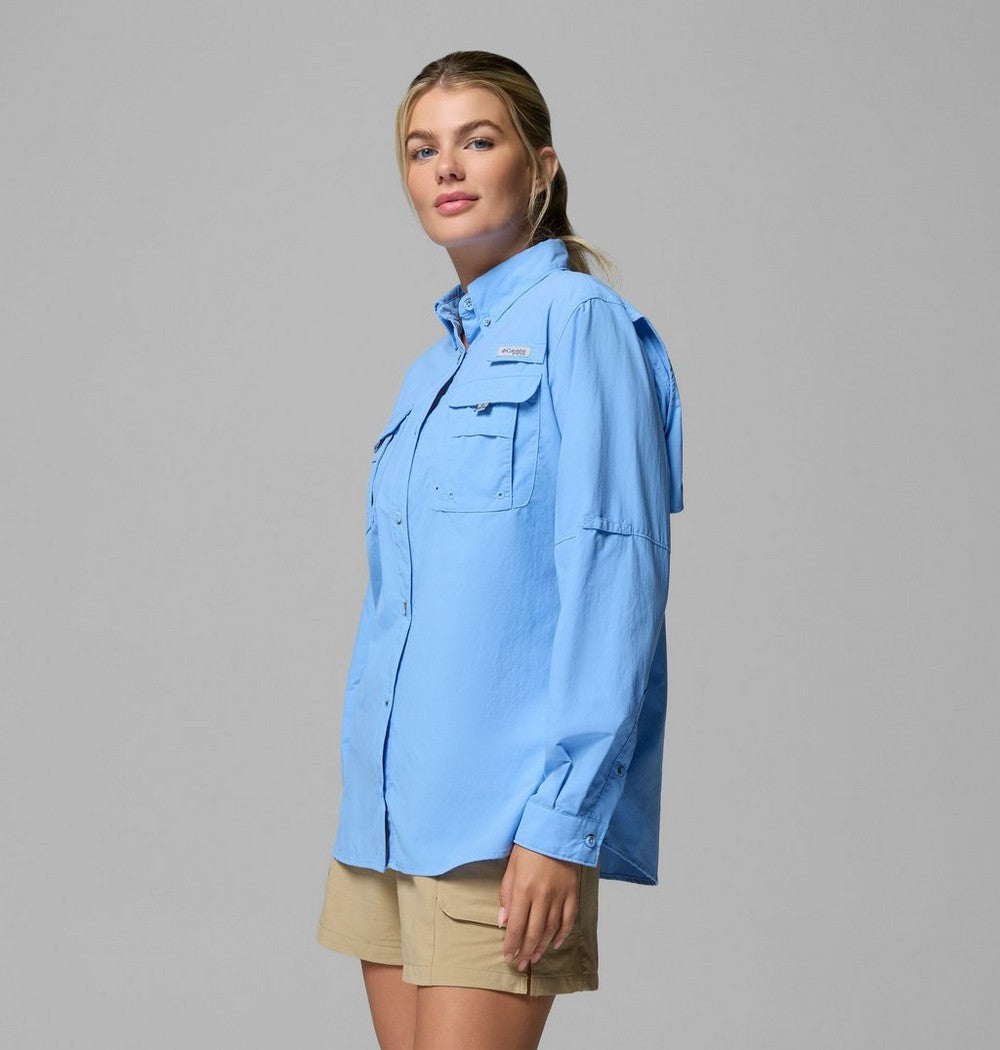 Women's Long Sleeve Fishing Shirt - Pink
