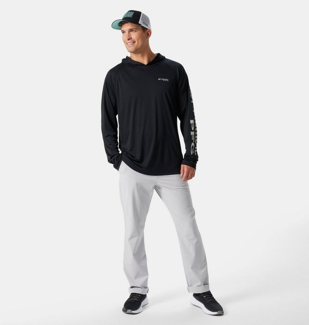 Men's Long-Sleeve Sun Hoodie - Gray