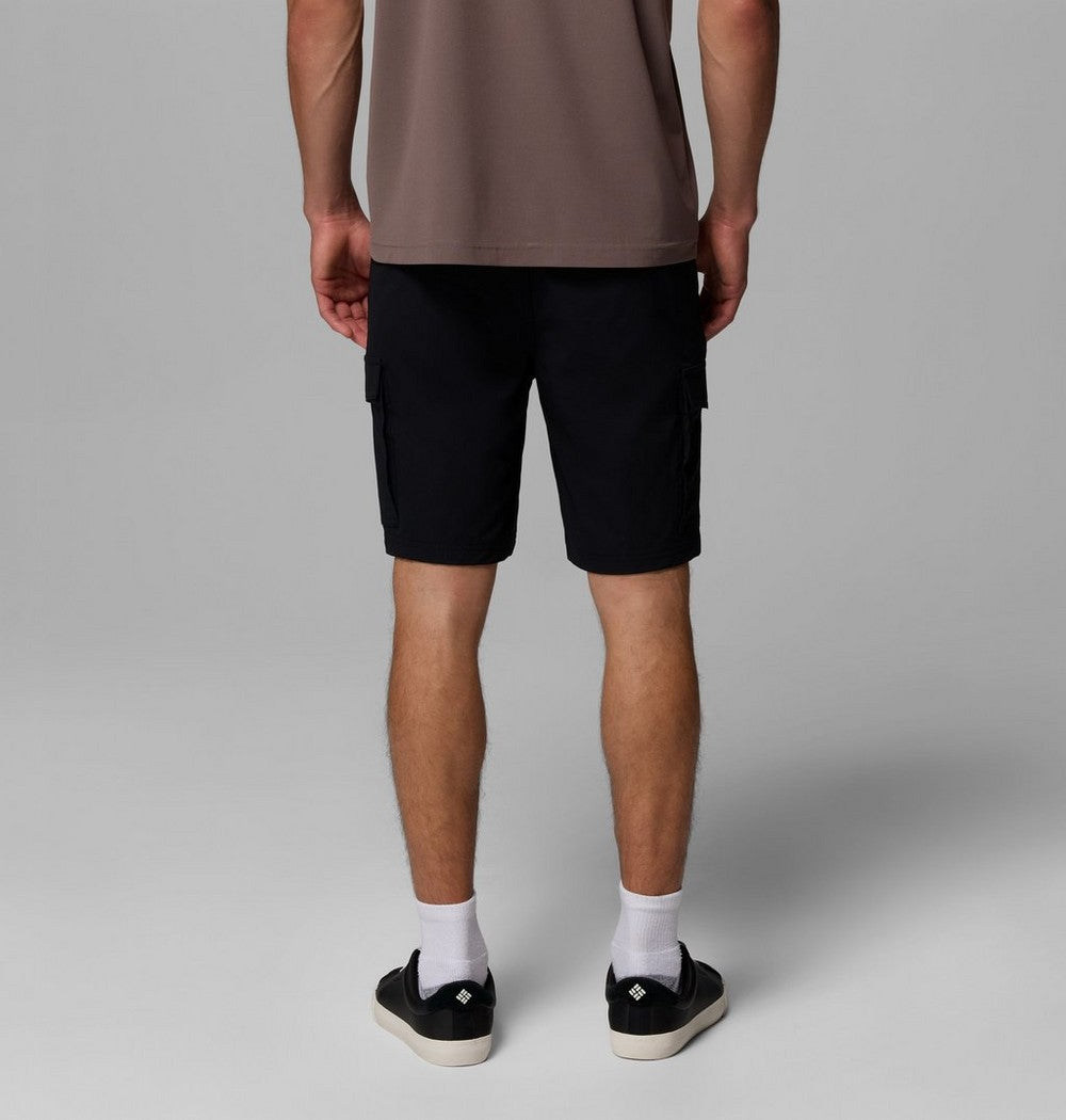 Men's Stretch Cargo Shorts - Black