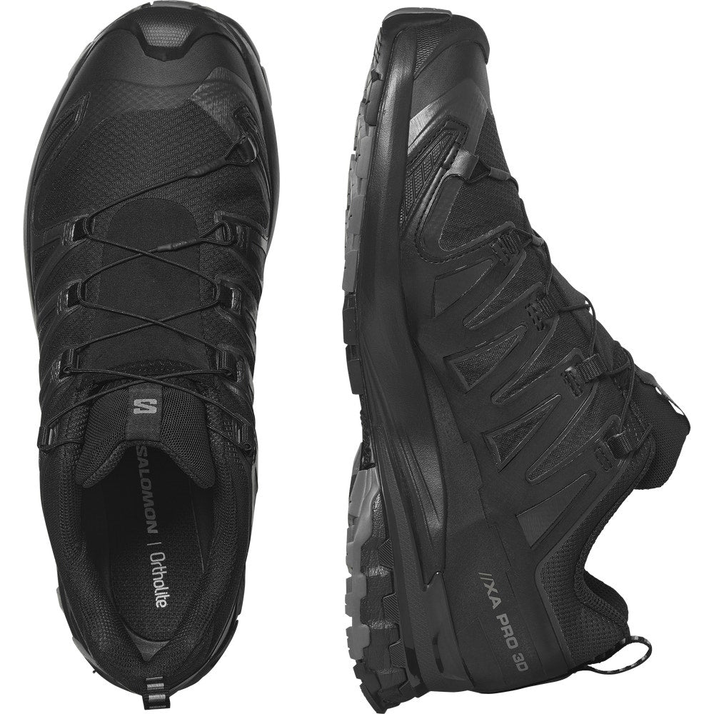 Men's Wide Waterproof Trail Running Shoes - Brown