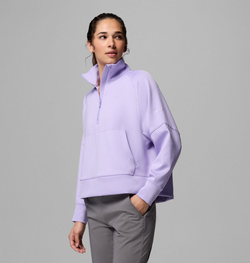 Women's Moisture-Wicking Quarter-Zip - Black