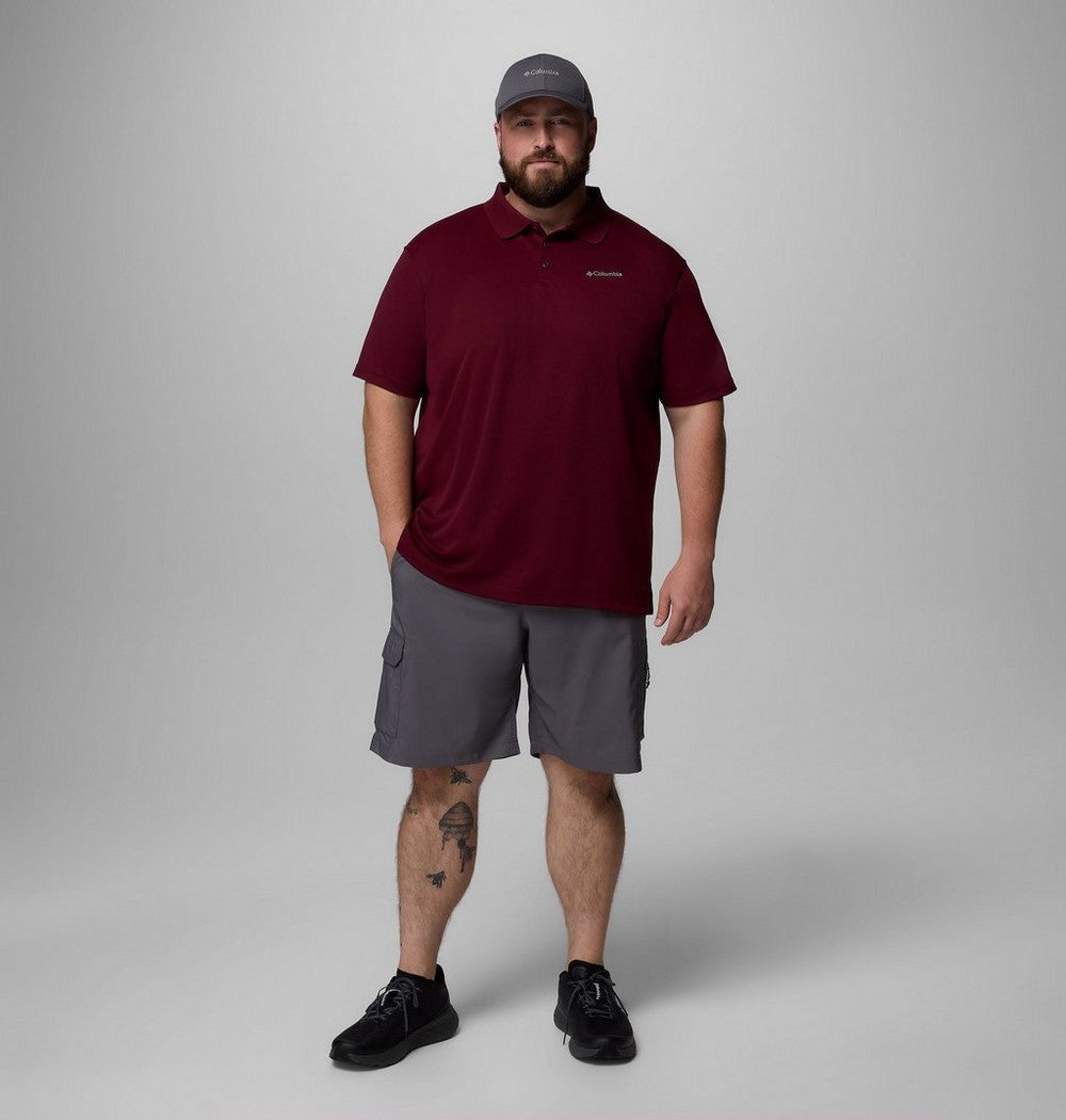 Men's Big UPF 30 Performance Polo - Navy