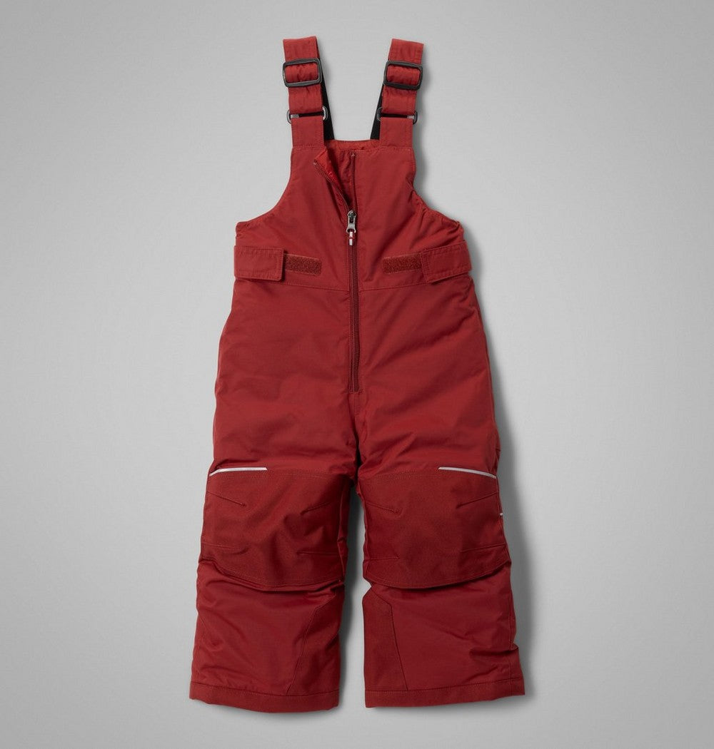 Toddler Waterproof Insulated Snow Bib - Red