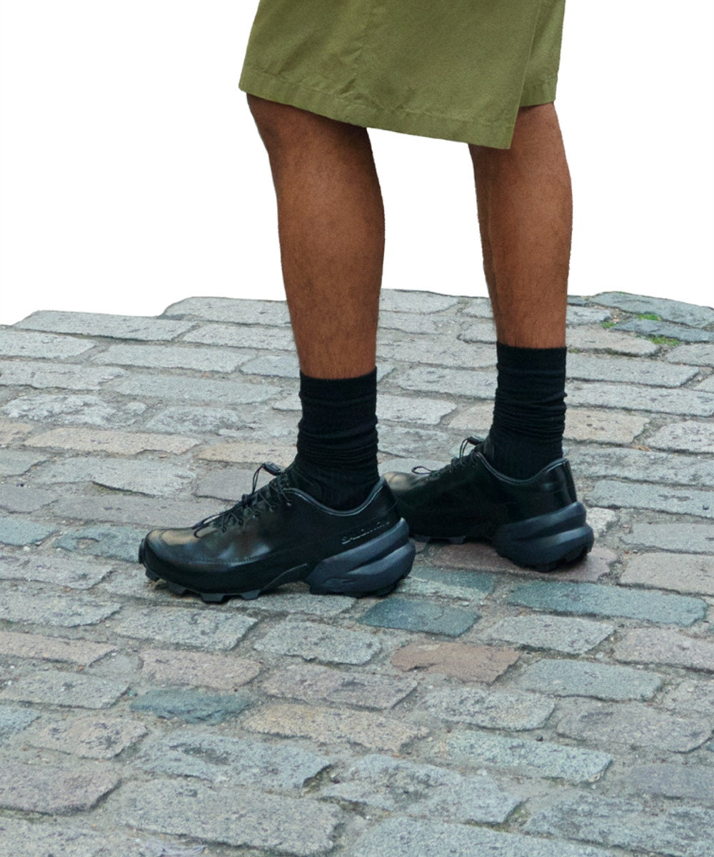 Leather Trail-Inspired Shoe