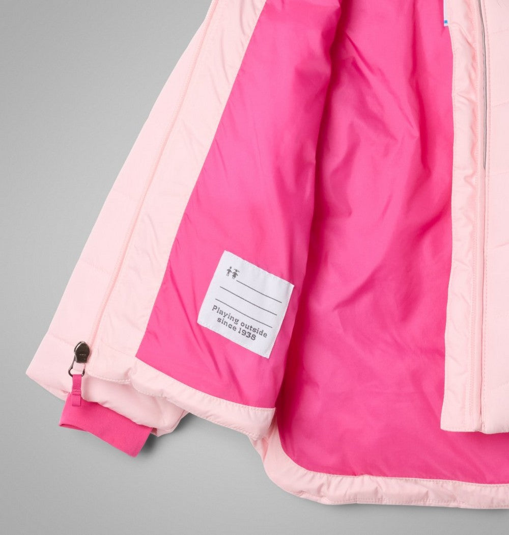 Toddler Girls' Hooded Winter Jacket - Burgundy