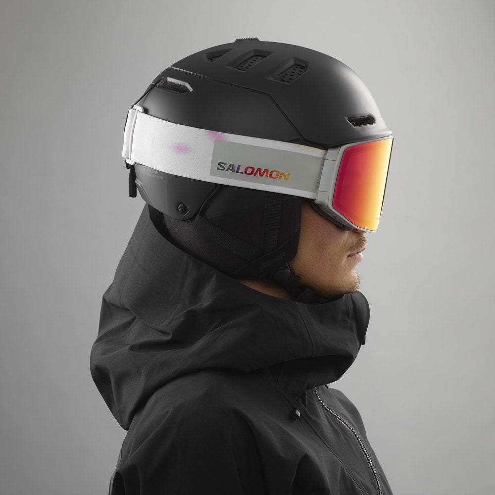 Unisex Ski And Snowboard Helmet - Black