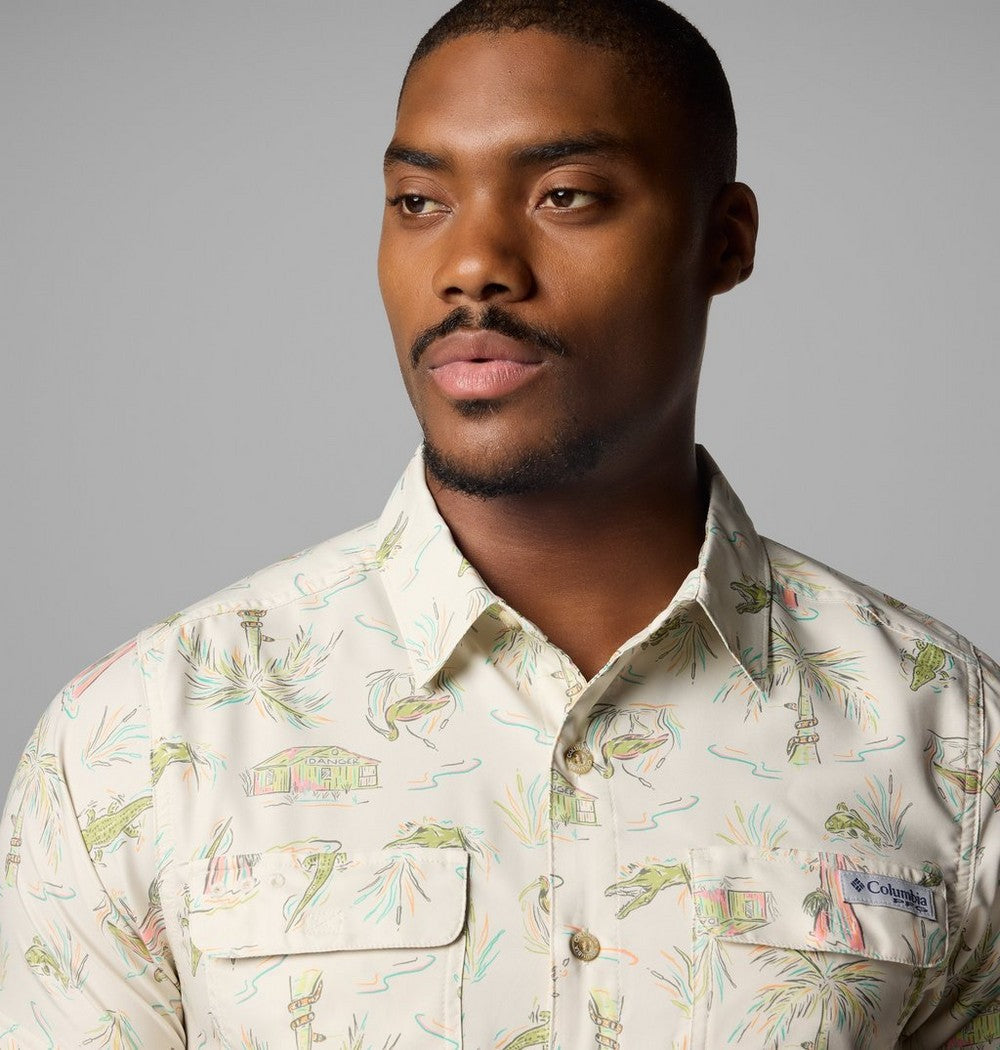 Men's Printed UPF 50 Fishing Shirt
