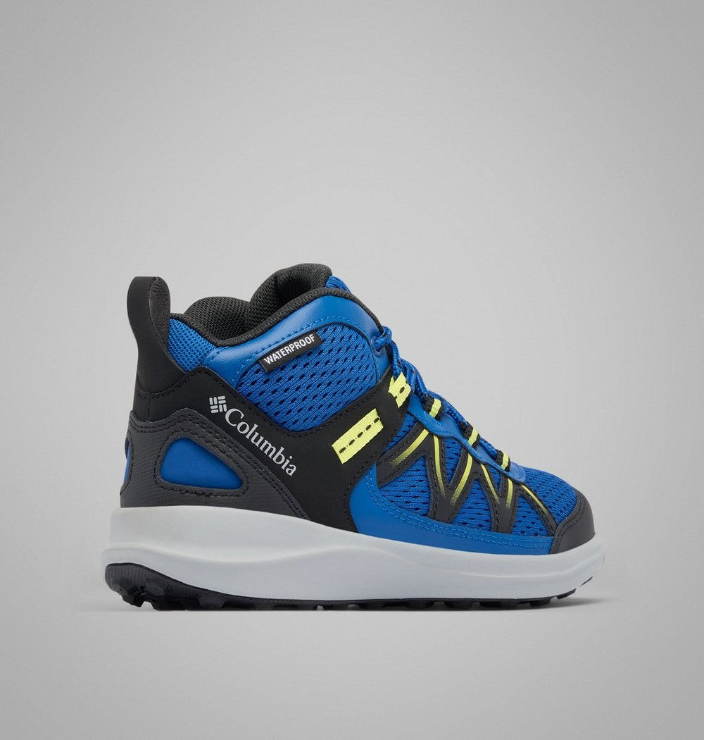 Kids' Waterproof Mid Hiking Shoe - Blue