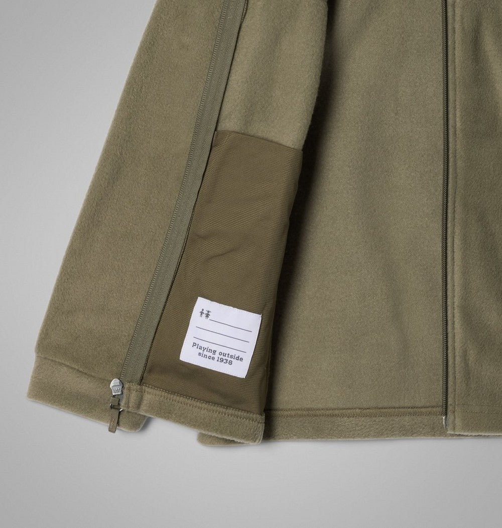 Boys' Hooded Fleece Jacket - Green
