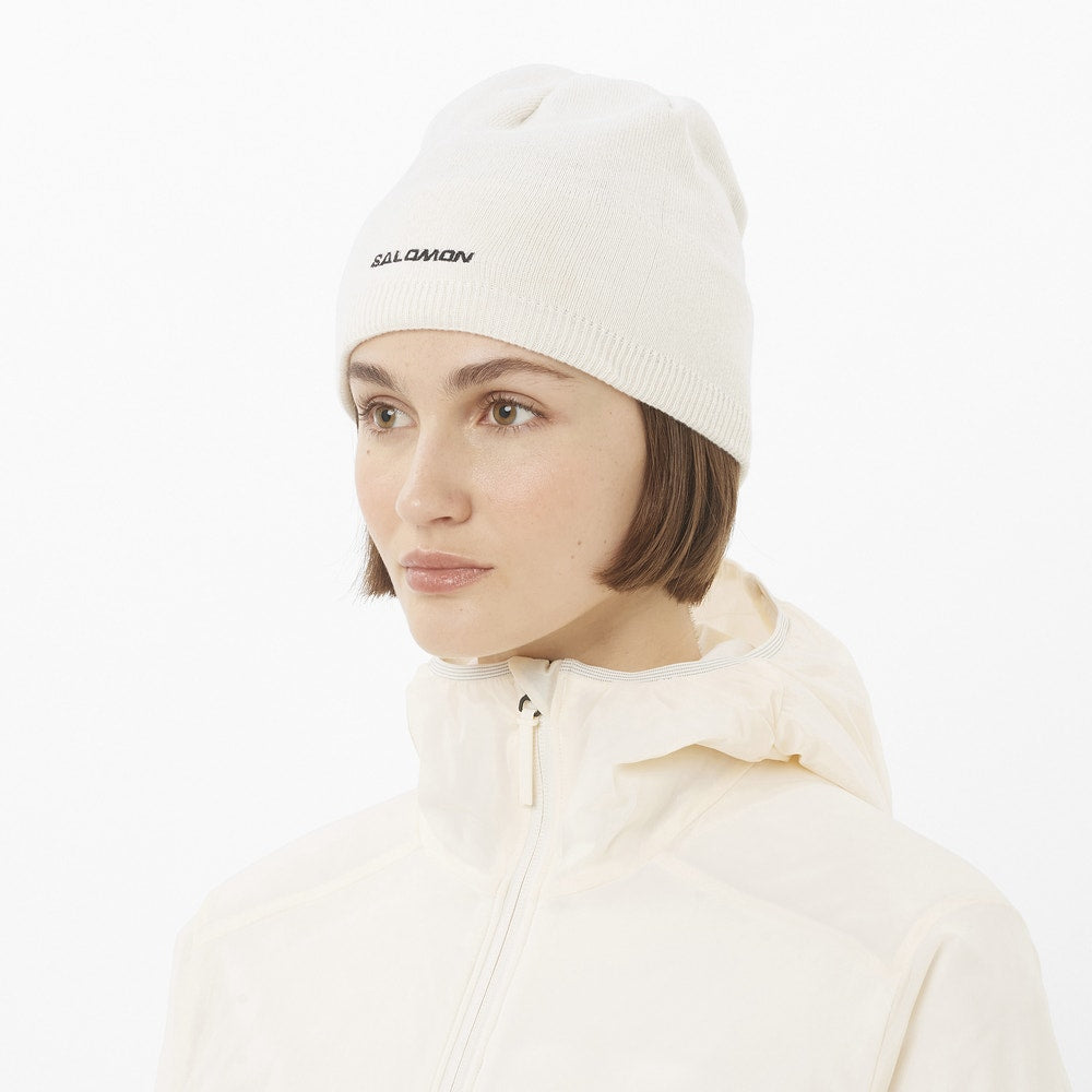 Unisex Fleece-Lined Knit Beanie - Blue