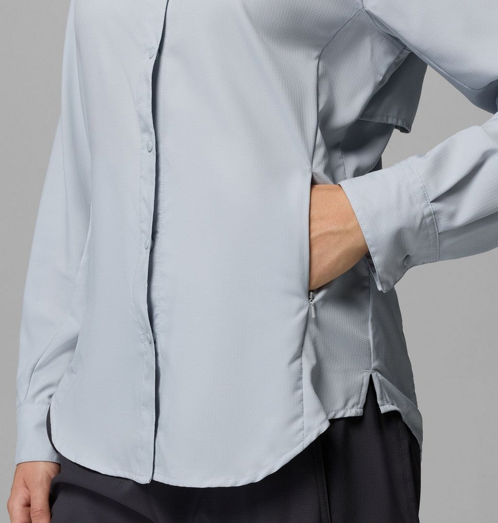 Women's Long Sleeve Fishing Shirt - Stone