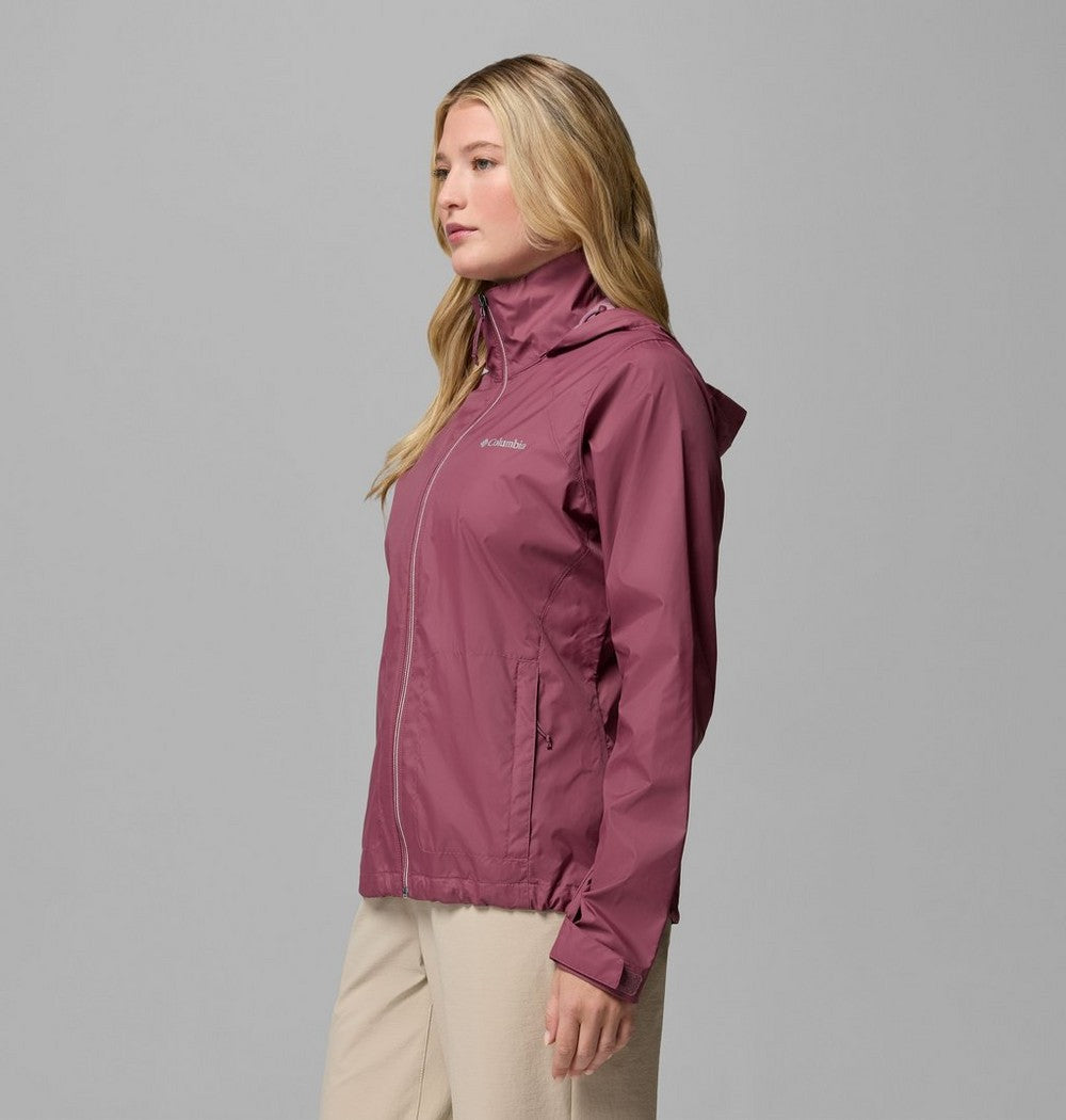 Women's Packable Water-Repellent Jacket - Blue