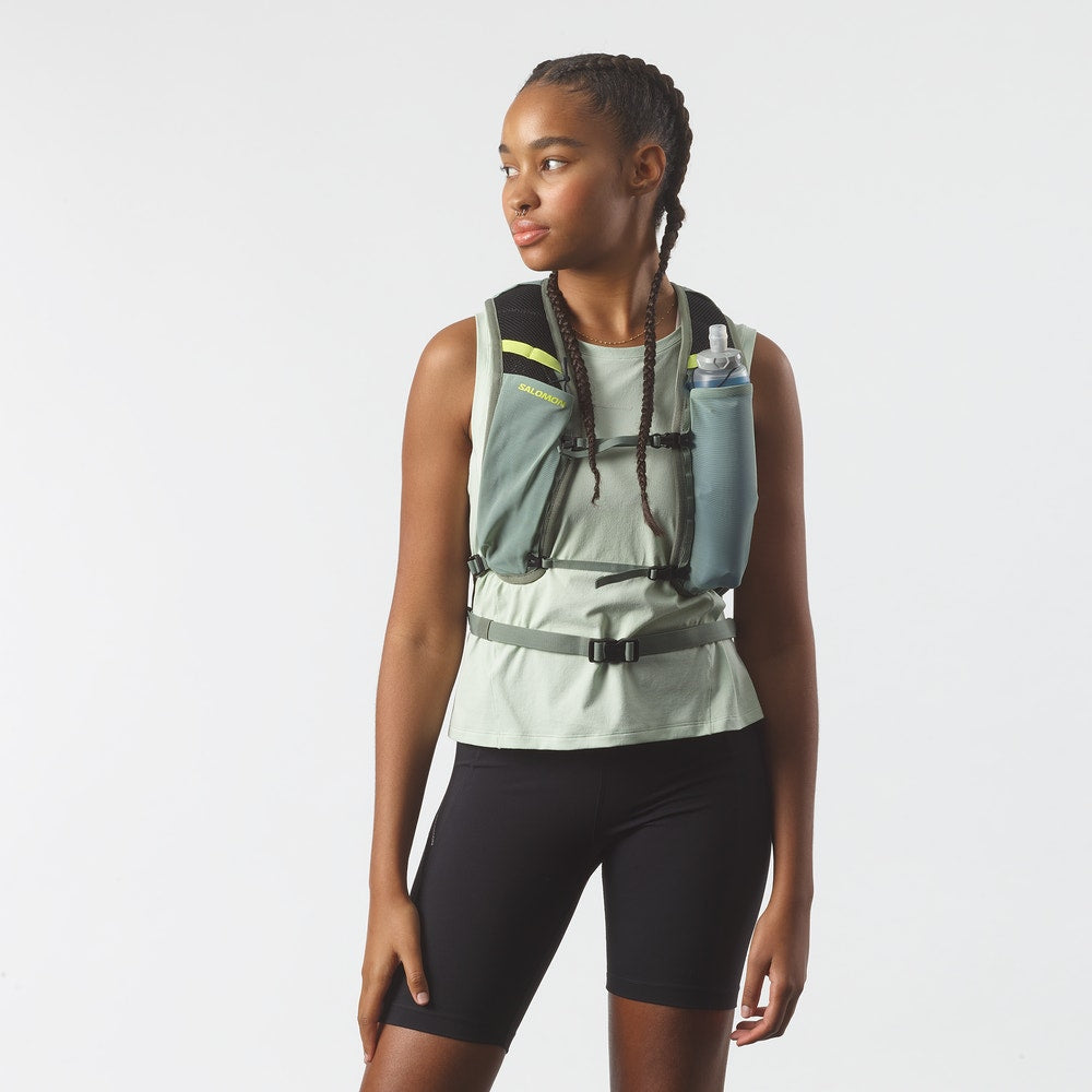 12L Running And Hiking Hydration Pack - Gray