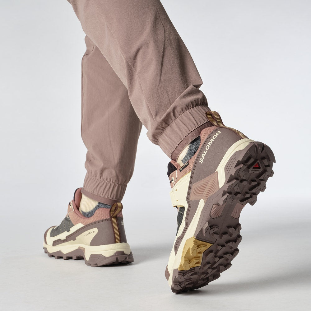 Women's Waterproof Hiking Shoes - Brown