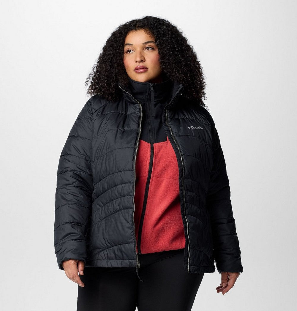 Women's Plus Synthetic Insulated Jacket - Black
