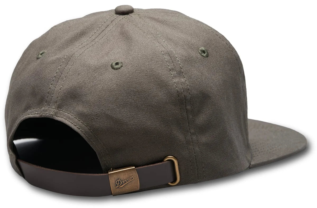 Organic Cotton Six-Panel Cap - Olive