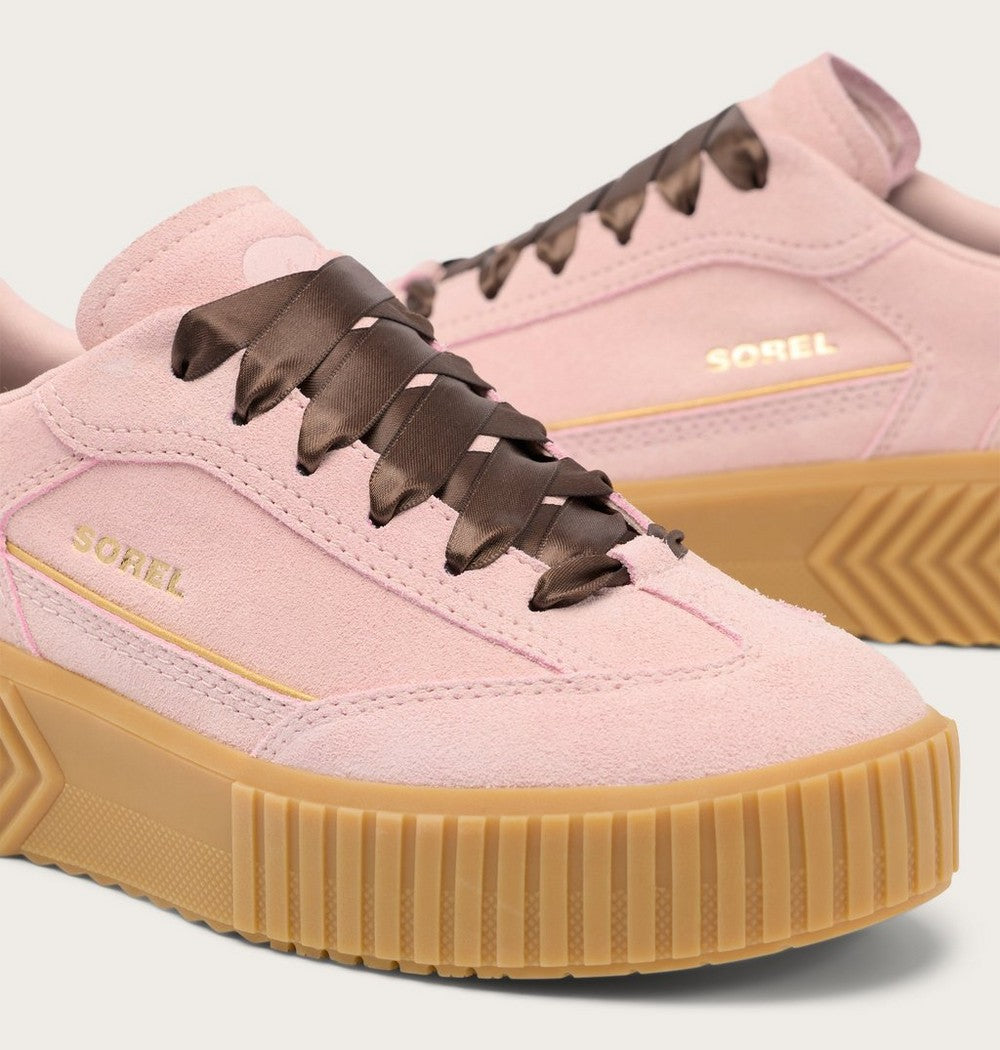Women's T-Toe Leather Sneaker - Green
