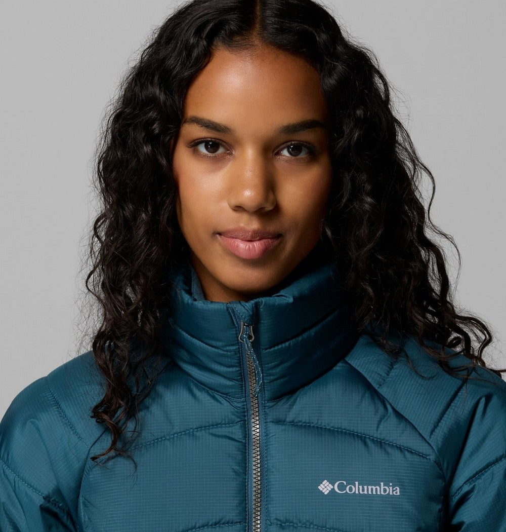 Women's Water-Resistant Insulated Jacket - Brown