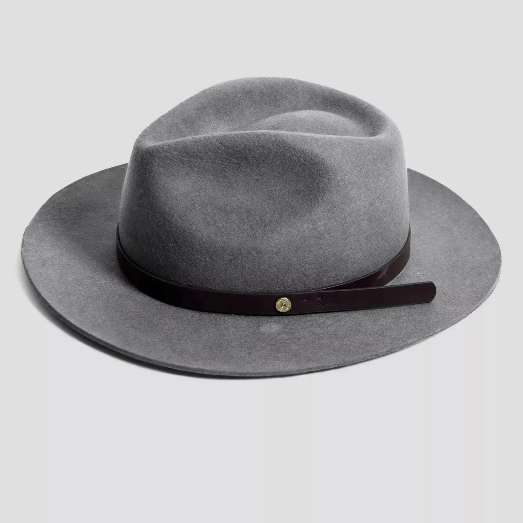 Geoffery Fedora-Dark Grey