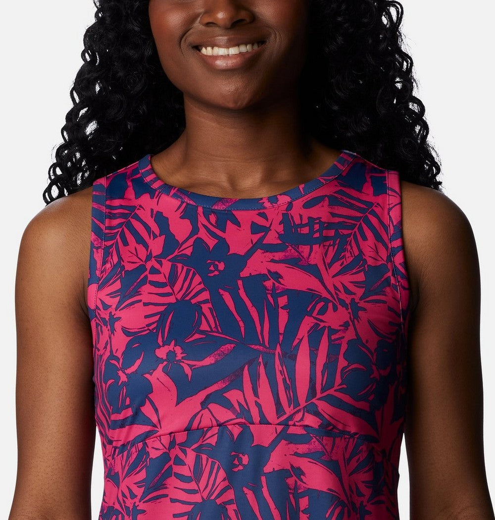 Women's UPF 50 Tank Dress - Gray Print