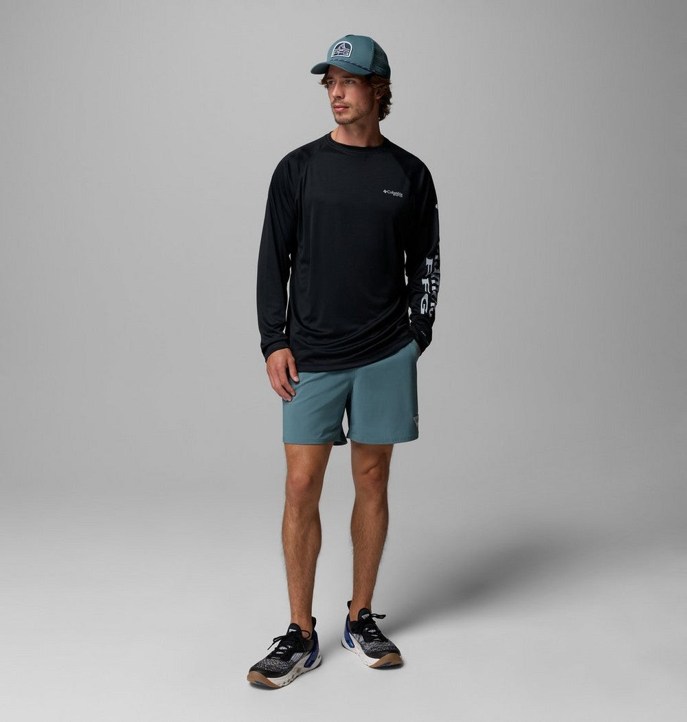 Men's Long-Sleeve Sun Protection Shirt - Gray
