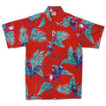 Tropical Birds (Red) Hawaiian Shirts