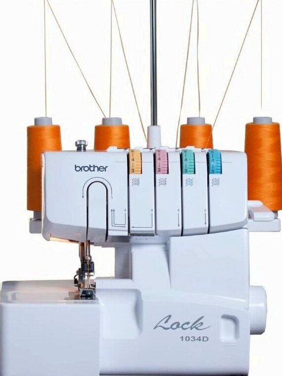 Brother 3/4 Thread Serger With Differential Feed And 3 Accessory Feet - 1034D