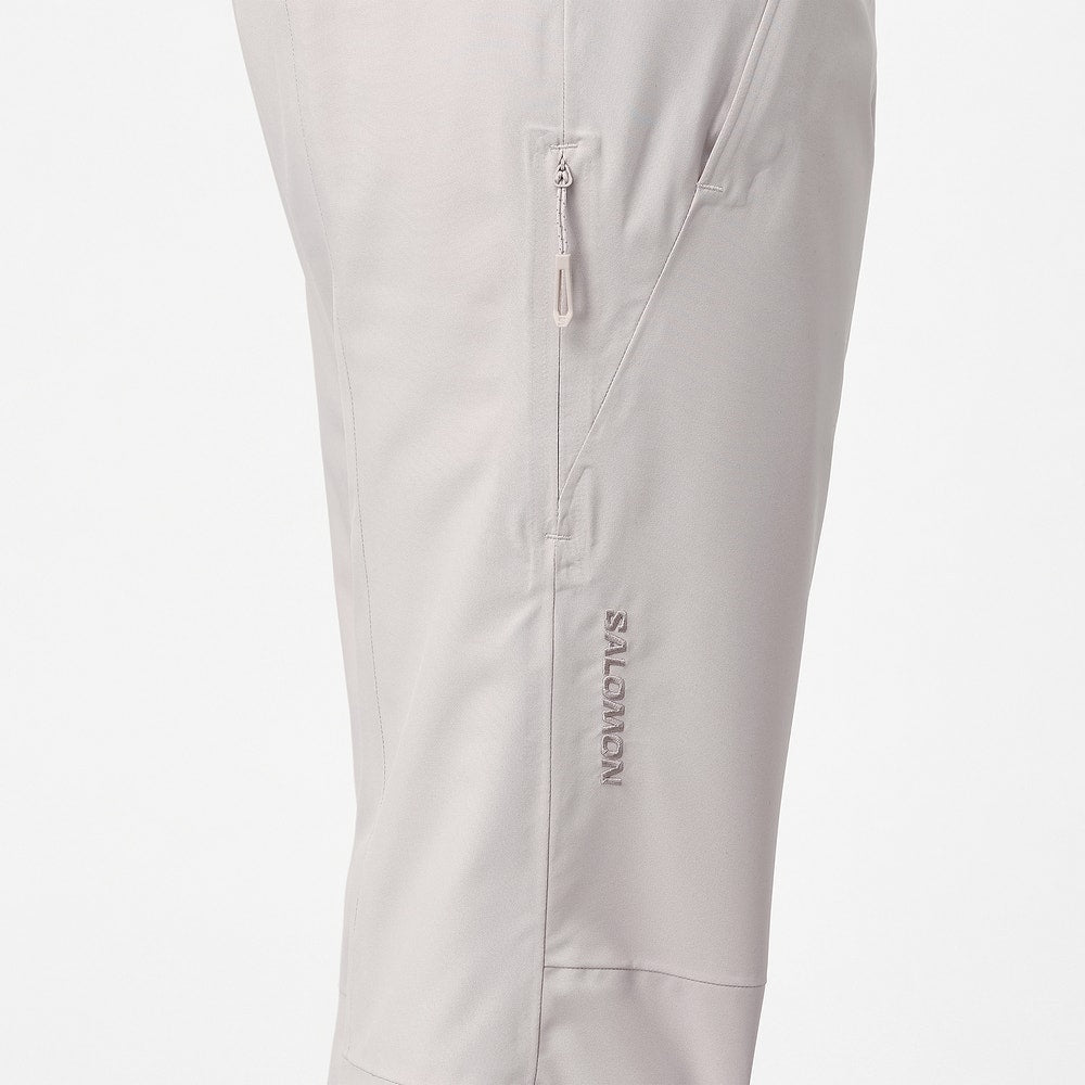 Women's Insulated Waterproof Ski Pants - Black