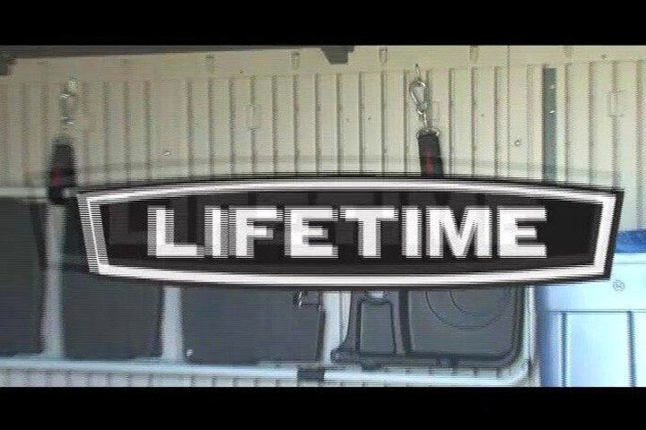 Lifetime Plastic Storage Shed, Side Entry, 15 ft. W x 8 ft. D, Gray/Beige - 6446