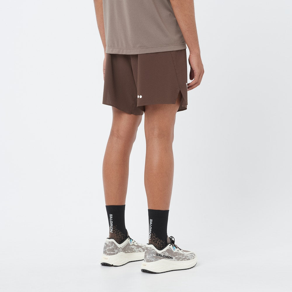 Men's 7-Inch Running Shorts - Burnt Umber