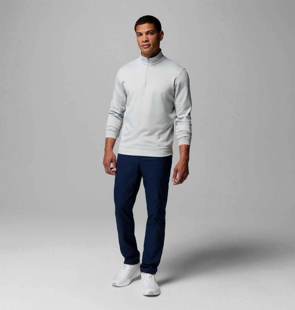 Men's UPF 30 Quarter-Zip Pullover - Peach