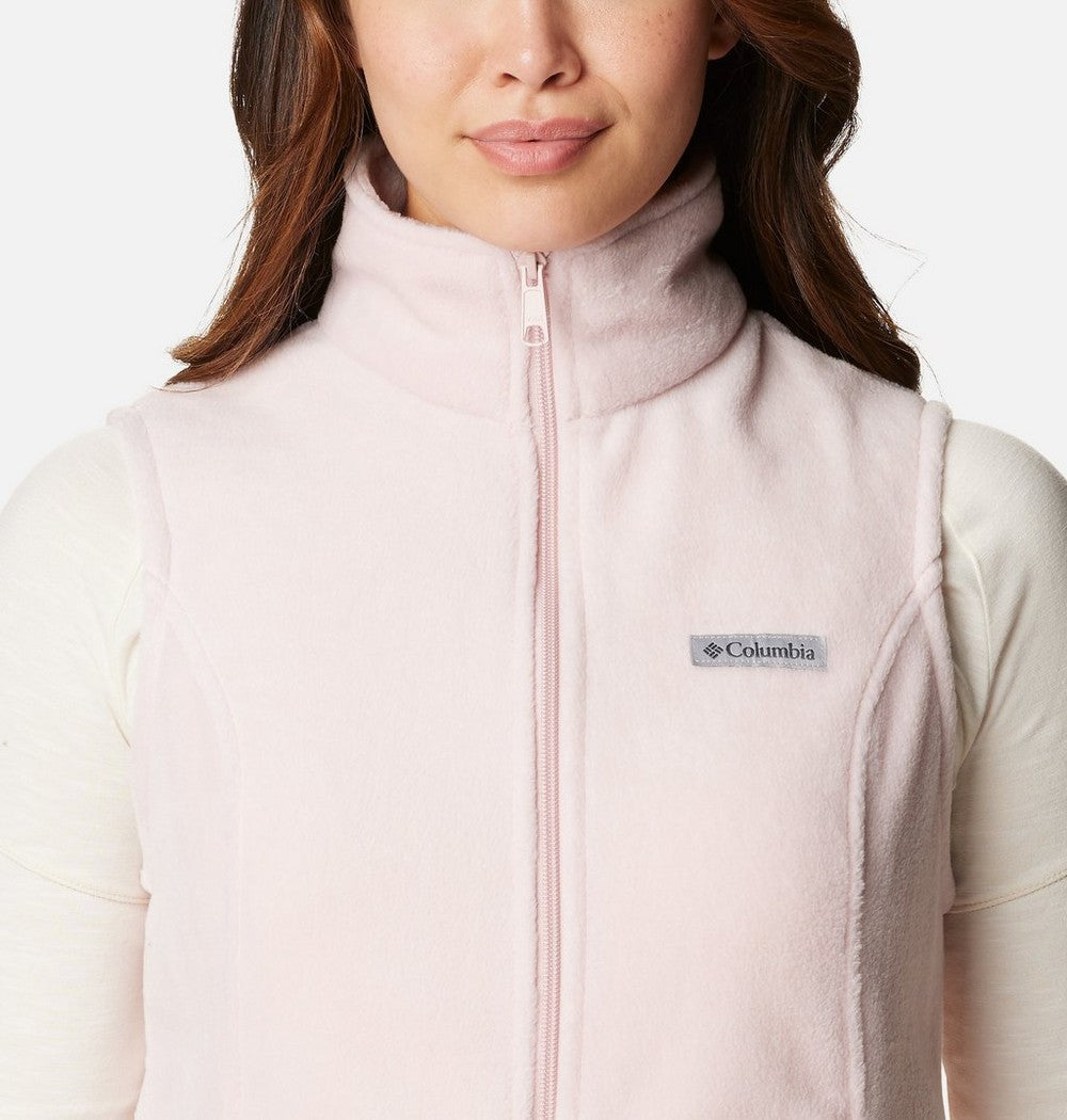 Women's Fleece Vest - Chalk